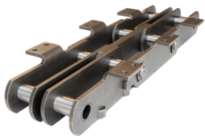 Duplexförderketten für Becherzellenbänder